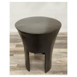 Vintage bronze side table 18" x23.5"