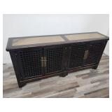 Asian sideboard with marble inserts