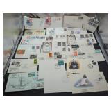 Collection of vintage first day covers