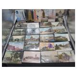 Collection of antique postcards