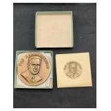 Dag Hammarskjold Memorial Bronze medal in