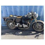 Vintage Norton motorcycle for parts