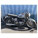 Vintage Norton motorcycle for parts