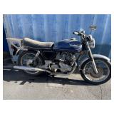 Vintage Norton motorcycle for parts