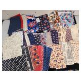 America USA textiles fabric quarters and panels