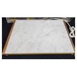 Mid-century Italian marble hot plate Ernest Sohn