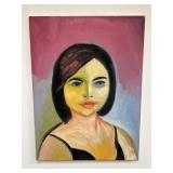 Portrait on canvas art