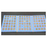 Complete album of vintage Lincoln Wheat and