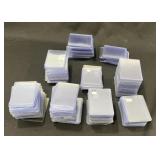 Sports cards hard sleeves