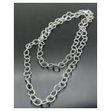 Italian Milor sterling silver chain necklace, 2