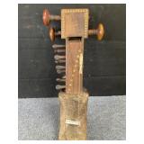 Vintage African bone inlay string musical