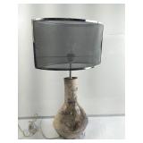 Modern ceramic lamp with dimmer