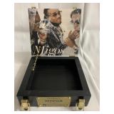 Migos presented to gifted wood storage box