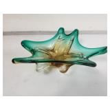 Murano glass ashtray.
