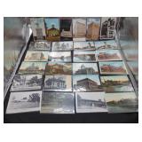 Collection of antique postcards