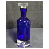 Ultimat blue vodka glass bottle