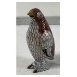 Small and cloisonné penguin figurine