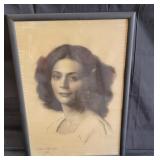 Vintage original art by artist : J. Mason Reeves