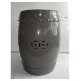 Grey Asian ceramic garden stool