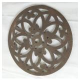 Vintage cast iron trivet