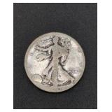 1919 Walking Liberty Silver Half Dollar coin.