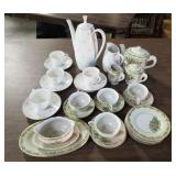 Collection of 2 incomplete tea sets. Box lot.