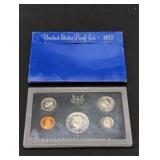 1972 US Mint Proof set coins in original box