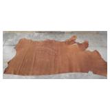 Leather hide box lot