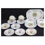 Copeland Spode cups - saucers - dishes - blue