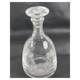 Saint Louis crystal decanter 10" x 5"