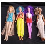Vintage Three Jem and the Holograms dolls and a