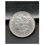 Uncirculated 1896 Morgan Silver Dollar coin