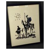 Vintage Picasso   Don Quixote  lithograph
