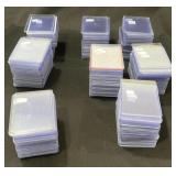 Sports cards hard sleeves