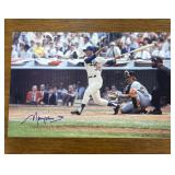 Maury Wills autographed photo