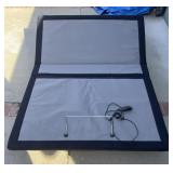 Power adjustable bed base
