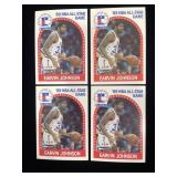 Group of Magic Johnson cards 1989/90 NBA Hoops