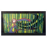 Acrylic cartoon  character painting