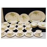 40pc Vintage Edwin Knowles Buttercup set