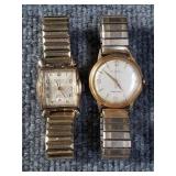 Pair of Benrus & Paul du Pree wind up watches PB