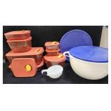 Vintage Tupperware collection 12"d x 7"h bowl