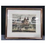 Pencil Signed etching