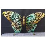 Metal butterfly wall decoration