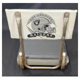 Vintage 1993 Raiders stadium folding seat
