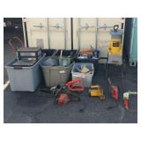 Lot of power tools, hand tools, etc.