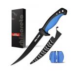 Fish fillet knife set and sharpener