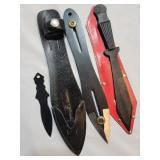 3 Throwing Knife