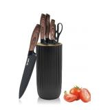 Professional Black Chef Knife Set