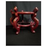 Mahogany stand