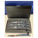 Set of four oaksware german high carbon steel